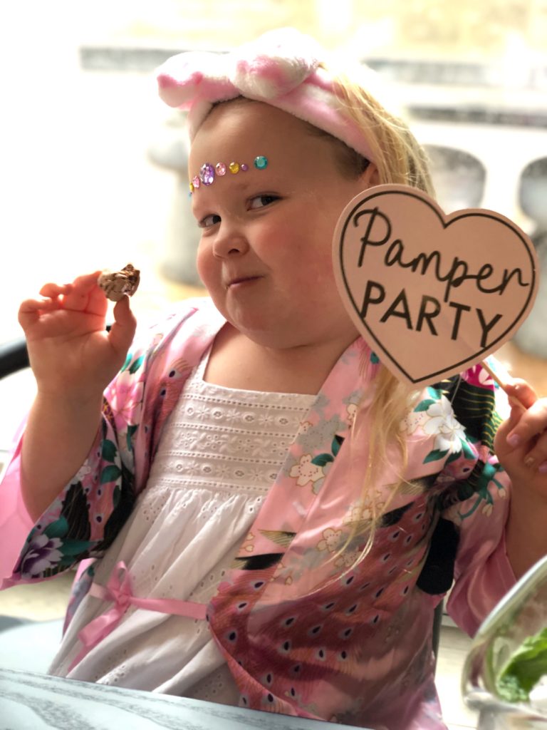 princess pamper birthday party