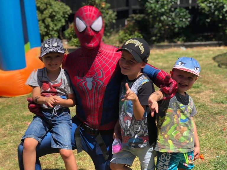 Superhero Party - spiderman hire