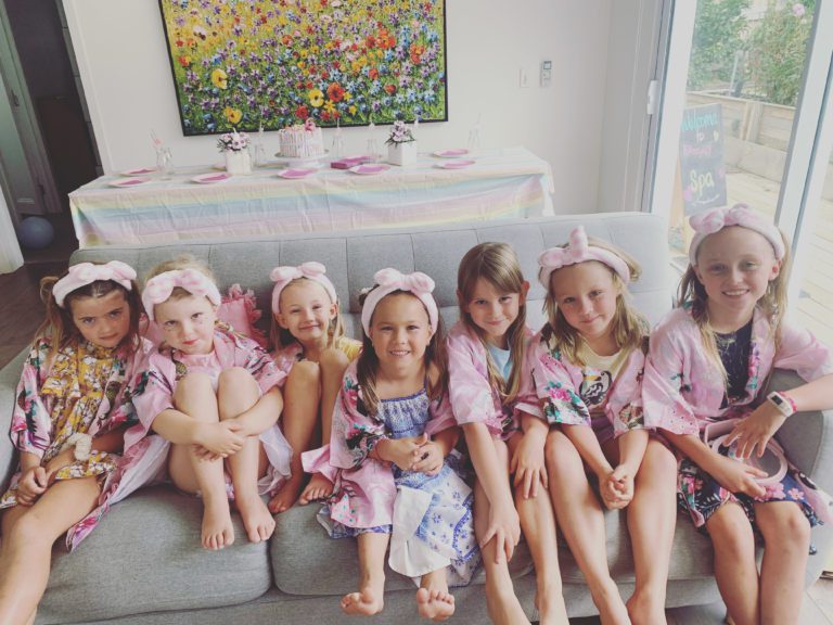 girls pamper birthday party hosted by An Enchanted Party Auckland