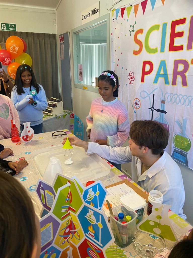kids science party hosted by An Enchanted Party Auckland